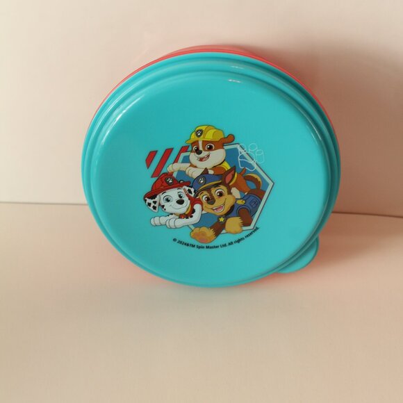 - Zak! Lot of 5 Pieces Dinner Ware Storage Paw Patrol - Picture 4 of 11